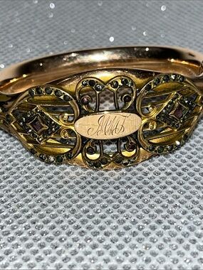 Antique Victorian’s bracelet bangle stones